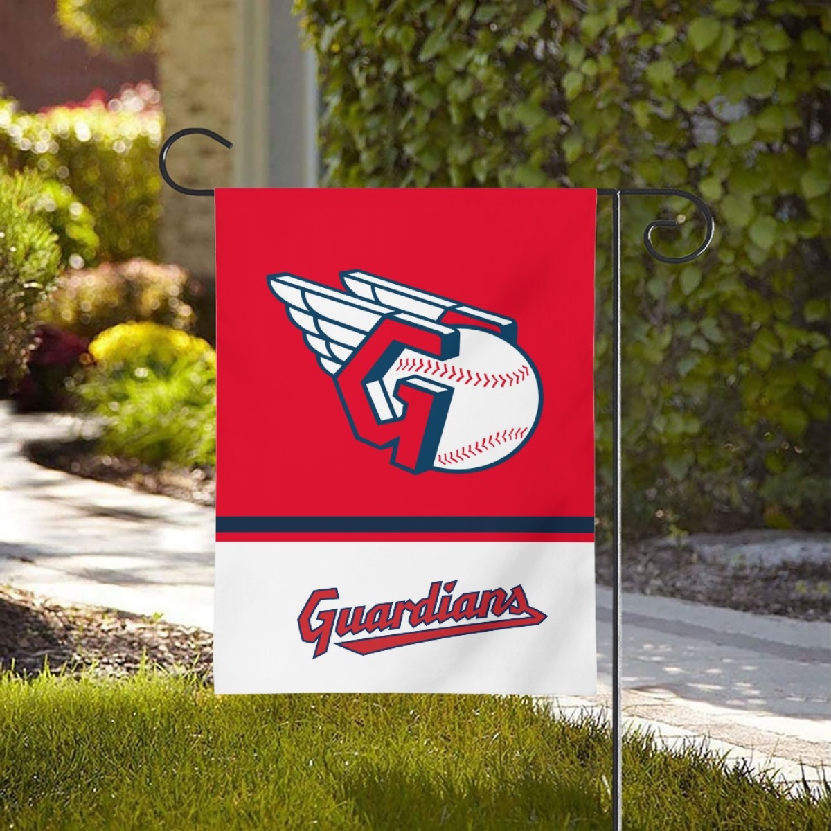 Cleveland Guardians Double-Sided Garden Flag 001 (Pls check description for details)